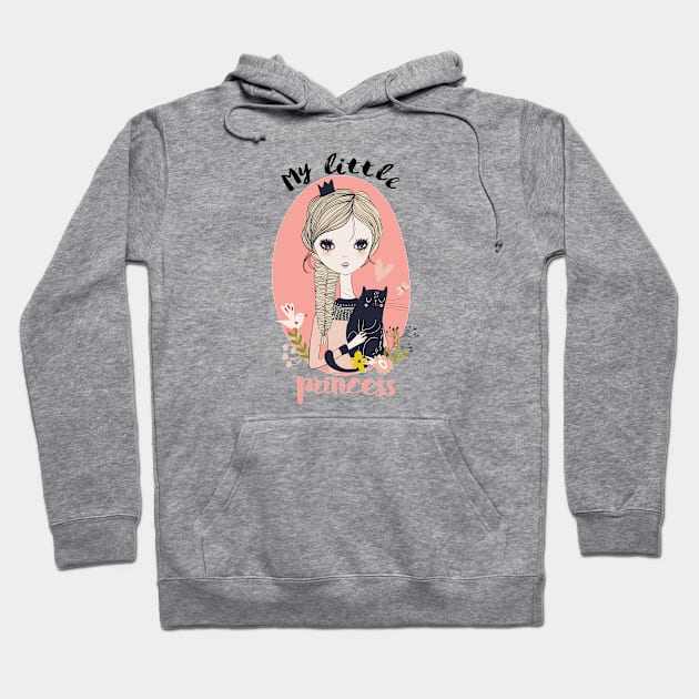 My Little Princess 3 Hoodie by EveFarb